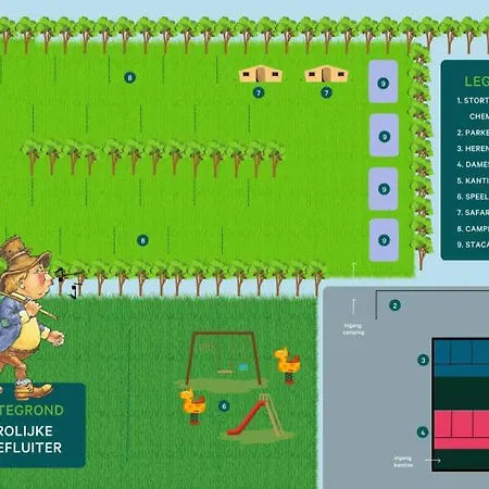Minicamping De Vrolijke Flierefluiter Camping Someren-Heide
